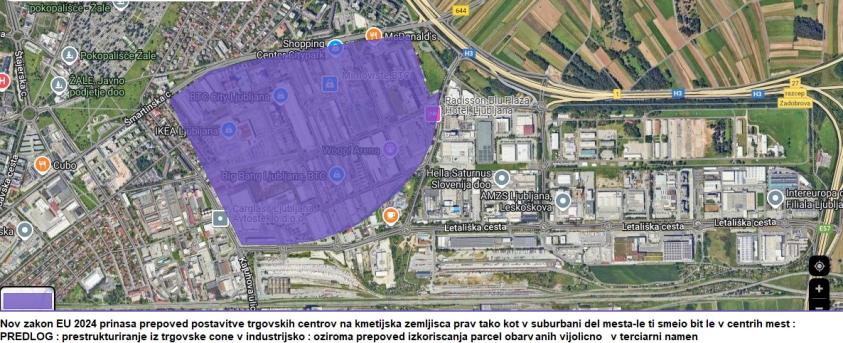 Loi ZAN  :transformer de la tertiaire en zone industrielle pour per server le trafic