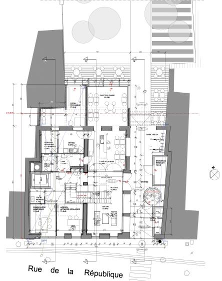 PLAN REZ-DE-CHAUSSÉE