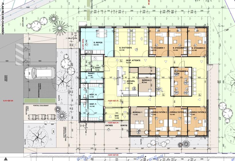 PLAN REZ DE CHAUSSÉE