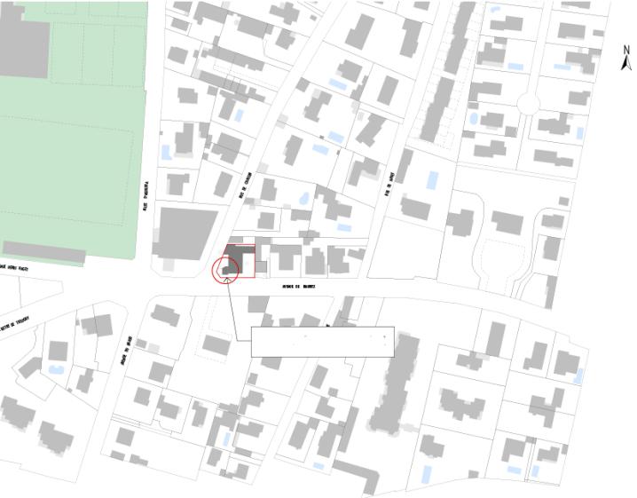 Plan de situation, LP architecte