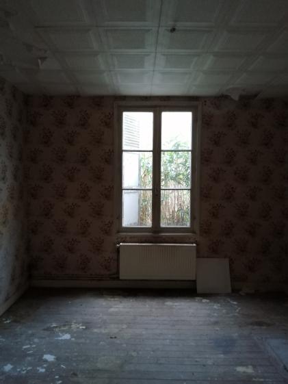 Photographie du rez existant, vue sur la chambre