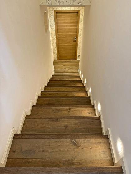 Intérieur escalier lumière