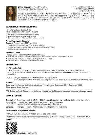 CV