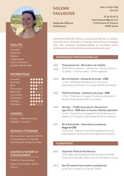 CV Solenn Faulquier