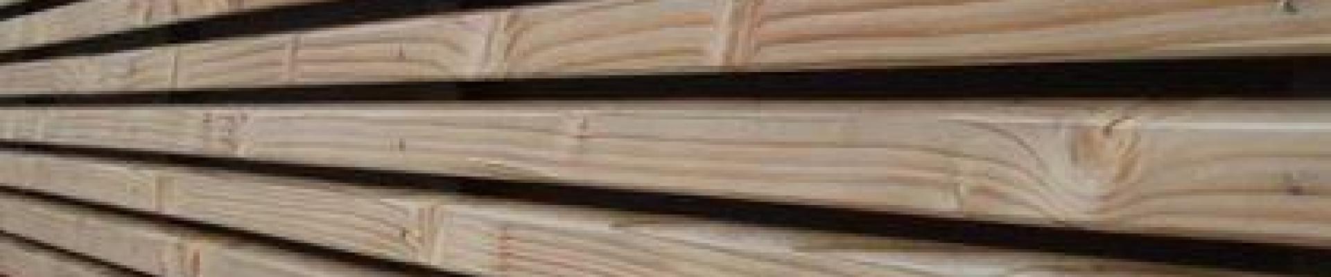 Bardage Douglas claire voie horizontale