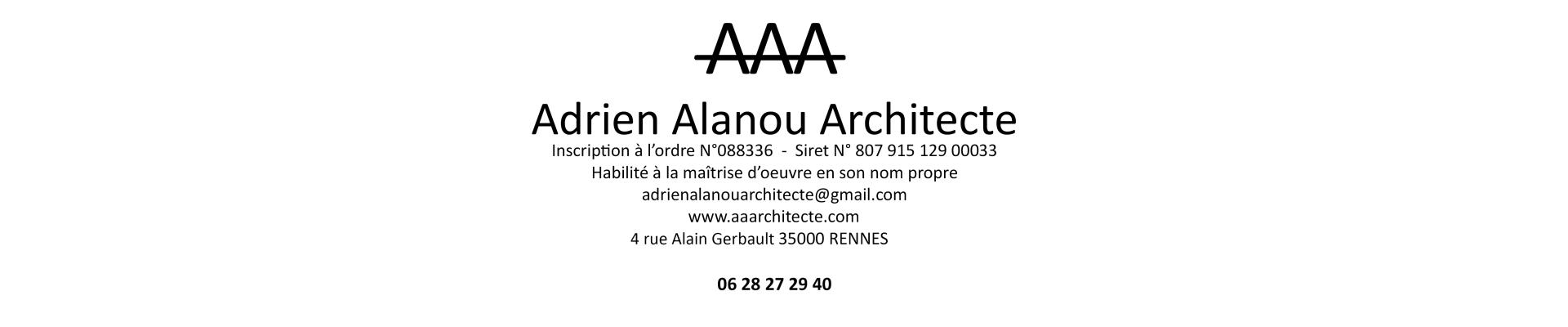 Adrien Alanou Architecte - 06 28 27 29 40