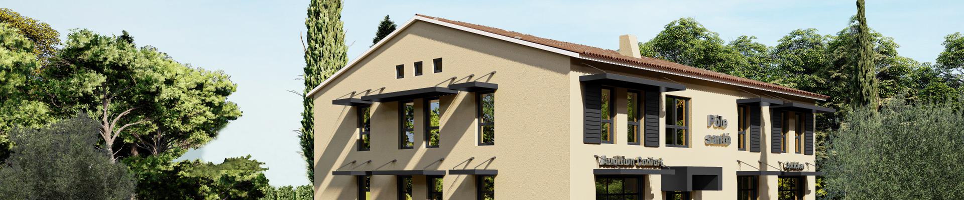 pôle santé dans le centre Var