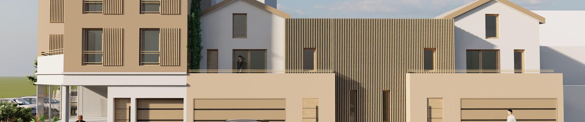 Programme de logements collectifs et maison individuelles