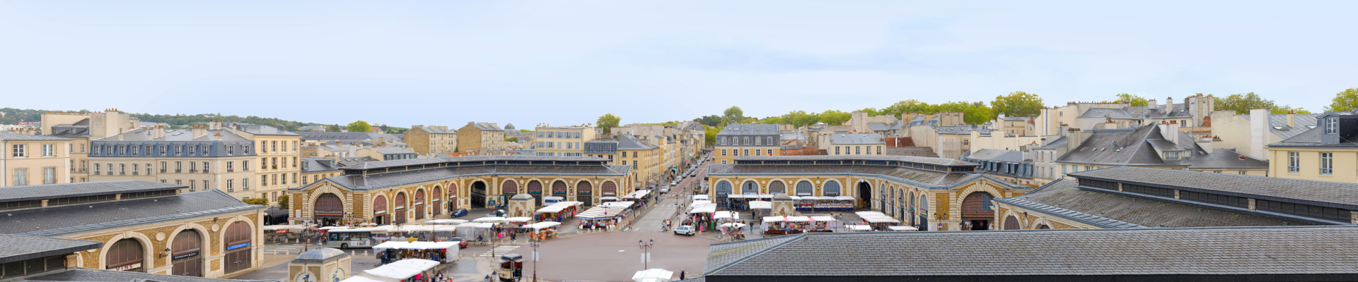 Place du marché Versailles