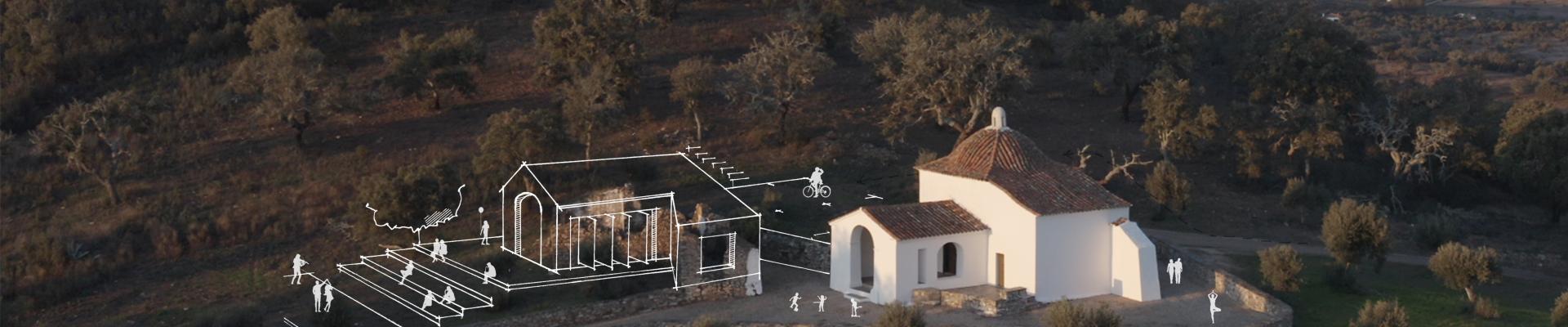 Vue aérienne tiers-lieu culturel Esperanca