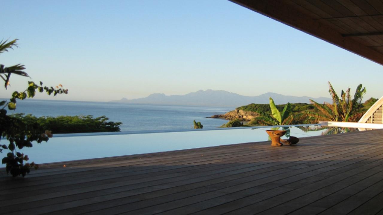 Villa seau blue, Sainte-Anne, Guadeloupe, Fritz Grenon, FGA