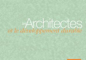 Couverture - Les Architectes et le développement durable