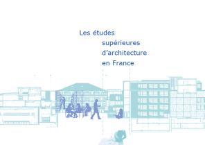 Les études supérieures d’architecture en France