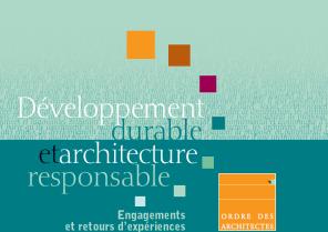 Couverture - Développement durable et architecture responsable