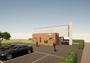 Vue extérieure premier projet