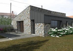 Surélévation en ossature bois + zinc