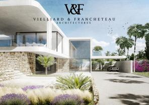 VIELLIARD FRANCHETEAU architectes villa luxe Saint Jean Cap Ferrat
