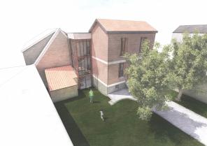 Façade bioclimatique côté Est