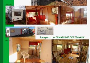 Travaux préparatoires Cara Tiny House