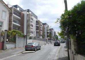 vue depuis la rue des Marais