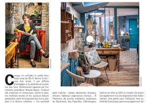 Rénovation et aménagement intérieur du magasin L'Humeur Vagabonde.