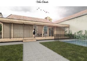 Rénovation et extension d'une villa en secteur protégé à Soulac sur mer dans le 
