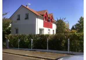 Projet Guermond à Grand Quevilly (76) - Vue depuis la voie publique (Pignon Nord