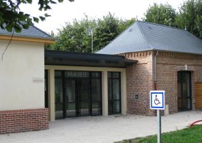 Vue sur l'entrée