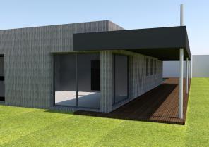 Vue sur brise soleil 