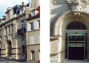 Façade sur rue & détail