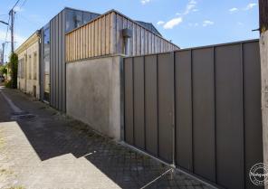 JRA Justine Reverchon Architecte - Maison B76 - intégration rue