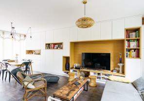 JRA Justine Reverchon Architecte - Aménagement 16P - mobilier 