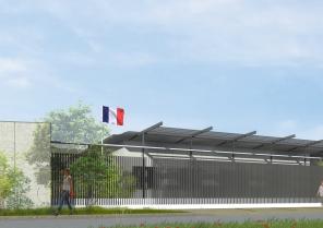 Vue principale gendarmerie St Savin
