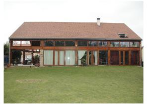 jardin nord, une grange contemporaine
