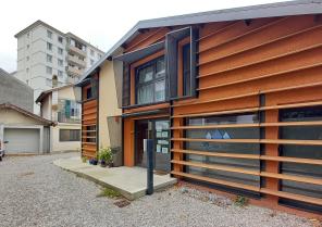mTm vue sur la facade d'entree