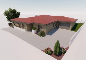 Construction d'une maison neuve pour la famille V.