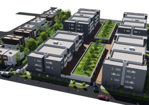 Construction de 106 logements : 92 logements collectifs et 14 maisons de ville à