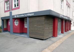 Vue depuis la rue