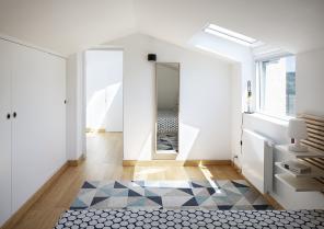 Une chambre créée en combles