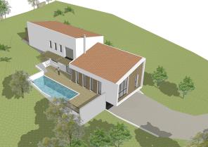 Villa B côté piscine