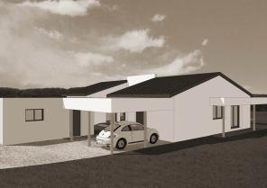 Maison bioclimatique RT2020
