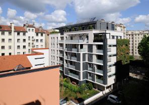 Logements collectifs haut-de-gamme à Lyon 6ème - Archigroup Architectes - façade