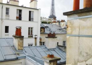 Paris Eiffel_Vue depuis l'immeuble