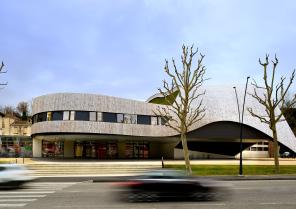 Vue extérieure de la Cité de la Musique © Studio Erick Saillet