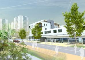Teraillon Tranche 3 - Réhabilitation HQE d’un centre commercial