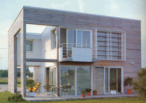 facade sud vers le jardin