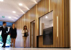 Rénovation de bureau banque