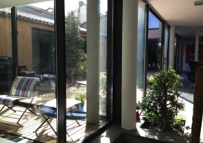 Maison à patio