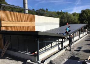 Construction d'une chaufferie bois