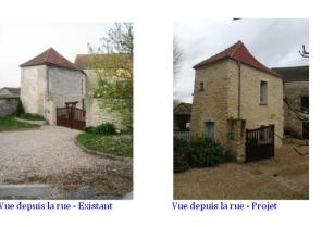 Transformation d'une grange en habitation - Avant - Après